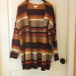 Cozy Striped Cardigan